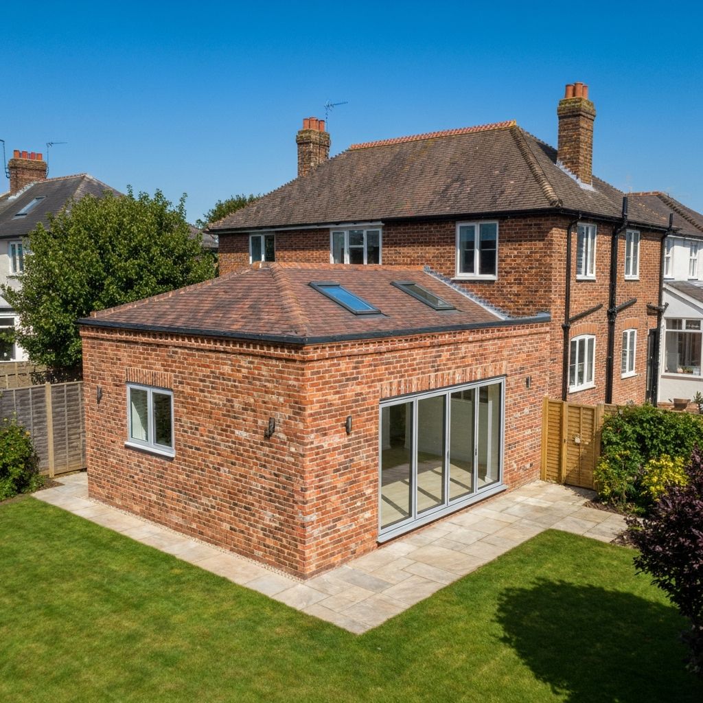 House extension by L.J.O' Brickwork in Sussex